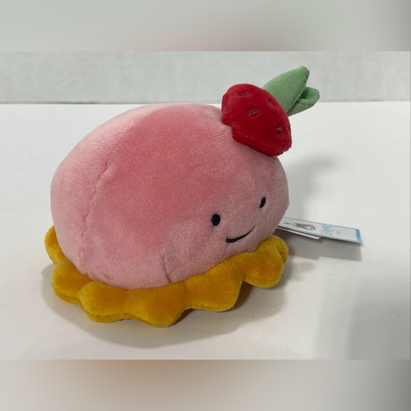 Jellycat Amuseable Food Series Pretty Patisserie DOME FRAMBOISE Plush NEW NWT! - Picture 2 of 9